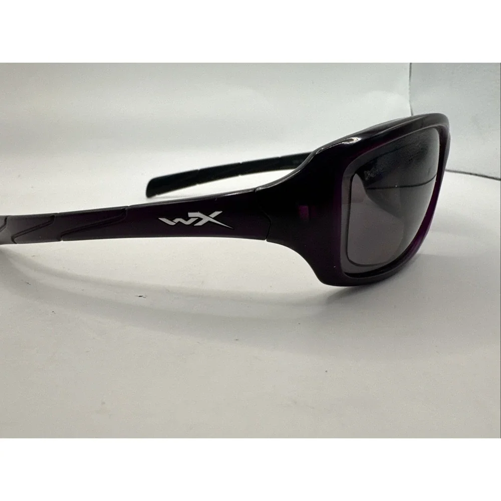 WILEY X WX Z87-2 SLEEK EN 166 S Purple FRAMES SAFETY EYEGLASSES MAGNIFIED Read!!